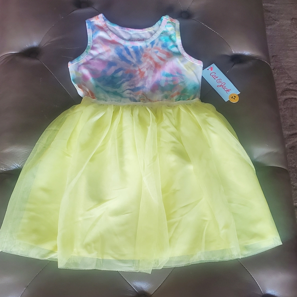 CAT & JACK Baby Girl Summer Dress Size 5T